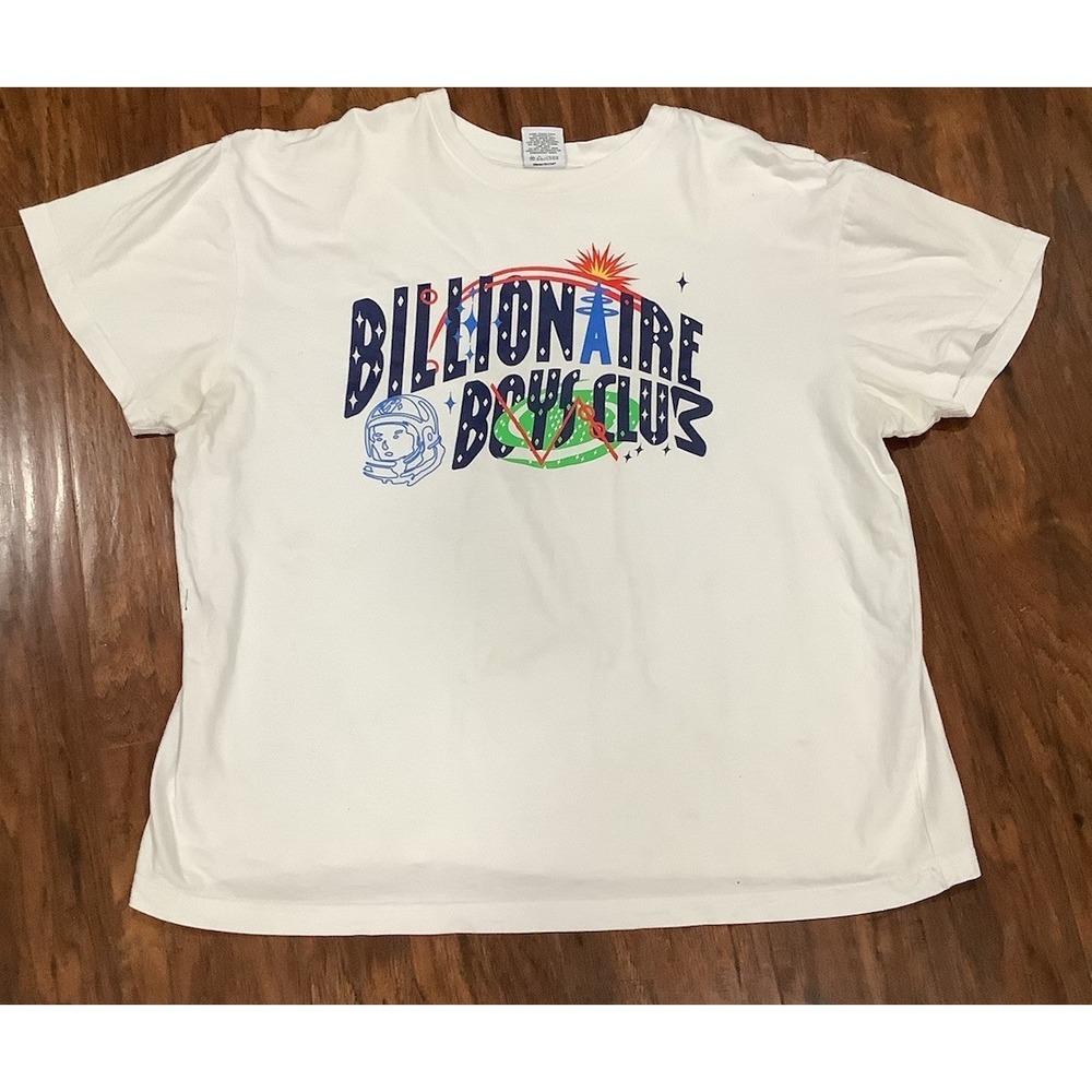 Vintage Billionaire Boys Club Star Pattern Logo Tee Sz XXL